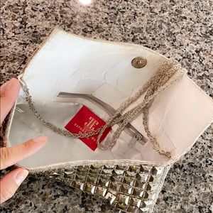 Expression Silver Clutch